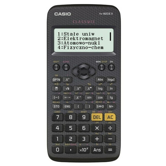 Калькулятор Casio FX-82CEX Чёрный Пластик 7 x 16,5 x 14 cm