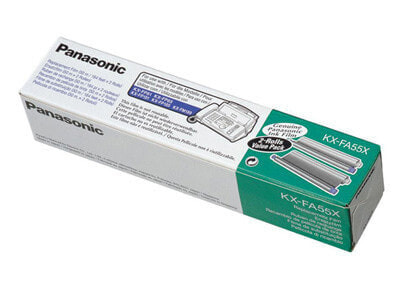 Panasonic KX-FA55X - 280 pages - Black - KX-FC 195; KX-FM 189; KX-FP 150 - 151 - 152 - 155 - 181 - 185 - 189 - 80 - 81 - 85 - 86; KX-FPC 161 - 91 - 95,... - Fax ribbon - Box - Thermal transfer