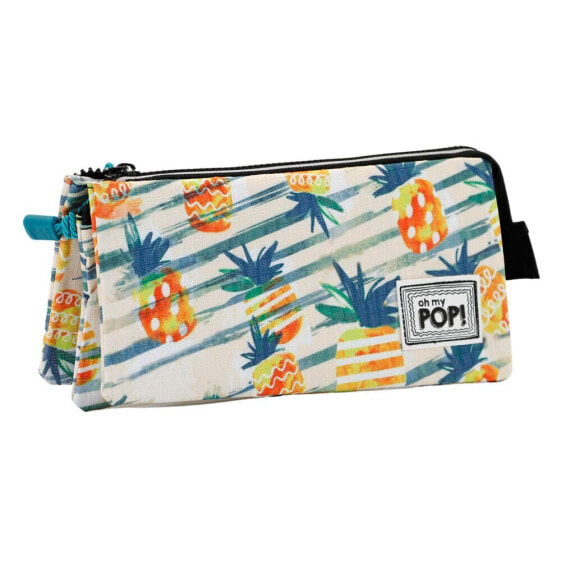 OH MY POP Triple Hs Ananas Pencil Case