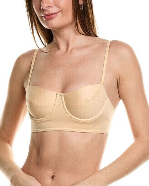 Norma Kamali Underwire Top Women's Brown Xs