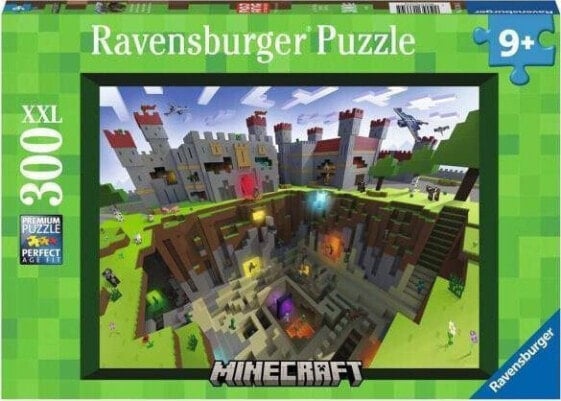 Ravensburger Puzzle 300 element?w XXL Minecraft