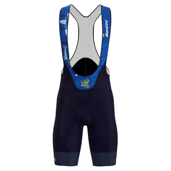 SANTINI Torino Tour De France Official 2024 Bib Shorts