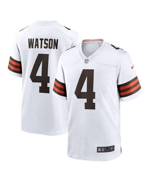 Men's Deshaun Watson White Cleveland Browns Game Jersey