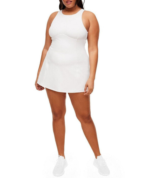 Plus Size Daphnie Lotus Active Dress