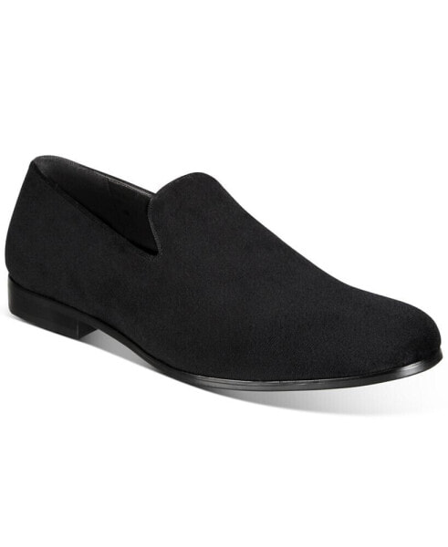 Черные мужские лоферы Alfani Zion Smoking Slipper для Macy's