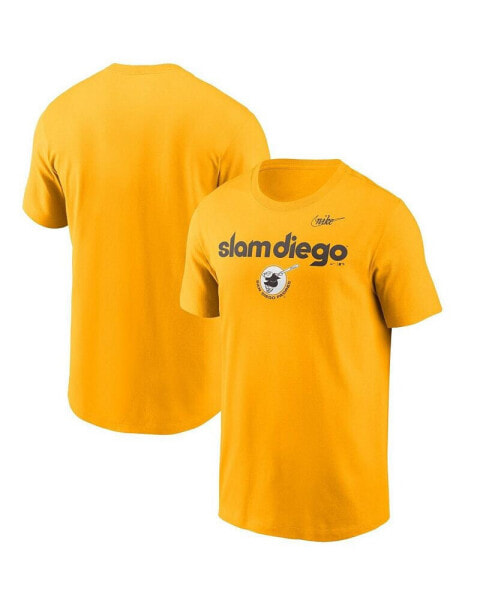 Nike Men's Gold San Diego Padres Slam Diego Hometown T-Shirt