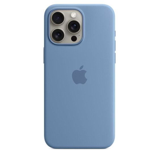 Чехол для смартфона Apple iPhone 15 Pro Max Silicone Case Winterblau