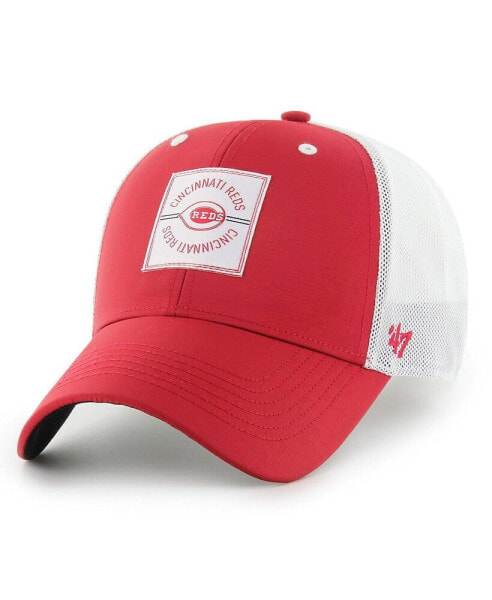 Men's Red Cincinnati Reds Disburse MVP Trucker Adjustable Hat