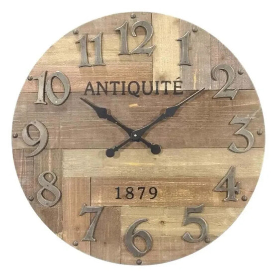 Wanduhr aus Holz "Antiquité"