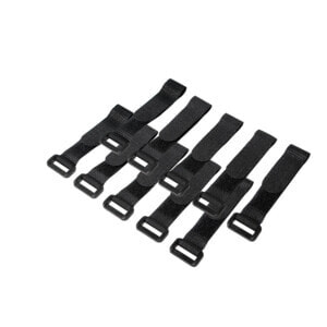 LogiLink KAB0056 - Nylon - Black - 150 mm - 20 mm - 10 pc(s)