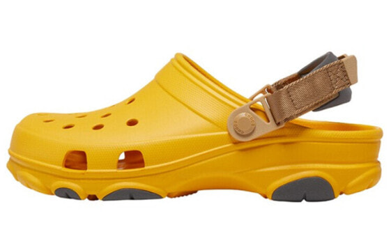 Crocs卡骆驰 Classic clog 防滑耐磨 运动凉鞋 男女同款 淡黄色 / Сандалии Crocs Classic clog 206340-700