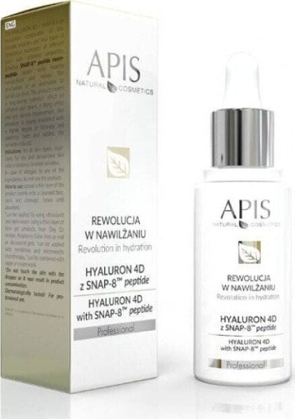 Apis APIS_Rewolucja W Nawilżaniu serum do twarzy Hyaluron 4D z Snap-8 peptide 30ml