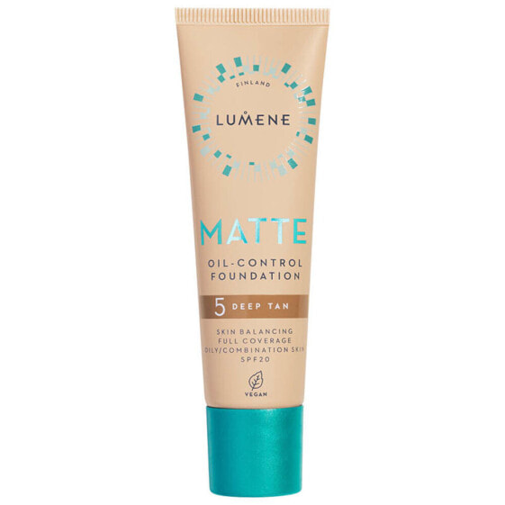 Lumene Matte Oil-Control Foundation SPF20 Матирующий тональный крем