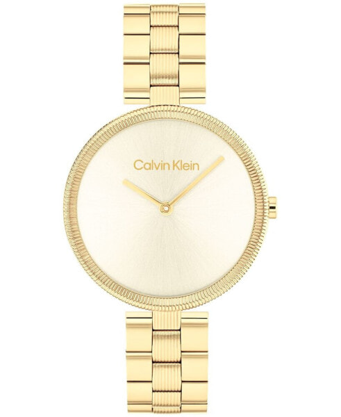 Часы Calvin Klein Gleam Gold-Tone 32mm