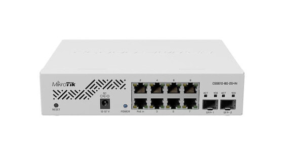MikroTik CSS610-8G-2S+IN - Гигабитный Ethernet (10/100/1000) - Power over Ethernet (PoE)