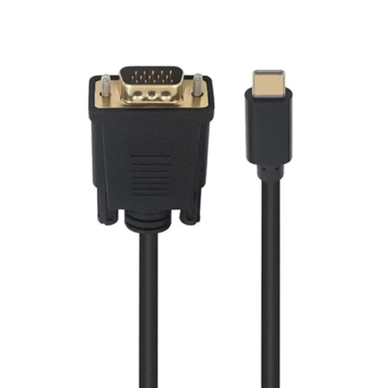 Адаптер USB-C—VGA Ewent Чёрный 1,8 m
