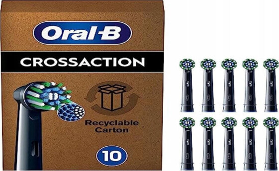 Końcówka Braun Braun Oral-B Pro CrossAction brush heads, pack of 10 (frustration-free outer packaging)