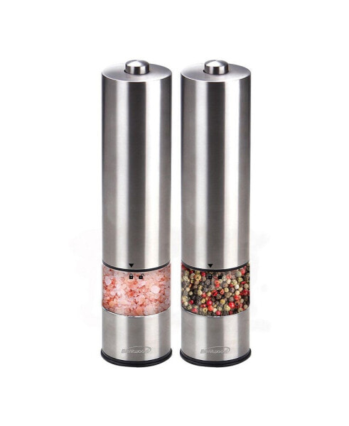 Brentwood Electric Salt and Pepper Adjustable Grinders