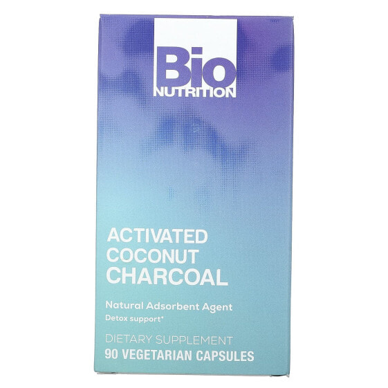 Activated Coconut Charcoal, 90 Vegetarian Capsules