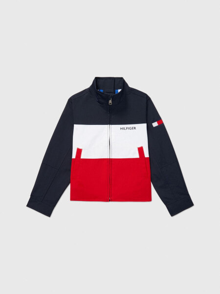 Kids' Seated Fit Colorblock Windbreaker