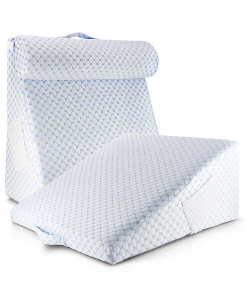 Подушка с валиком Nestl 12" Cooling Foam Wedge Pillow