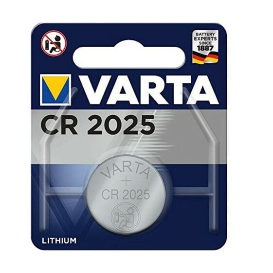 Литиевая батарейка таблеточного типа Varta CR 2025 3V