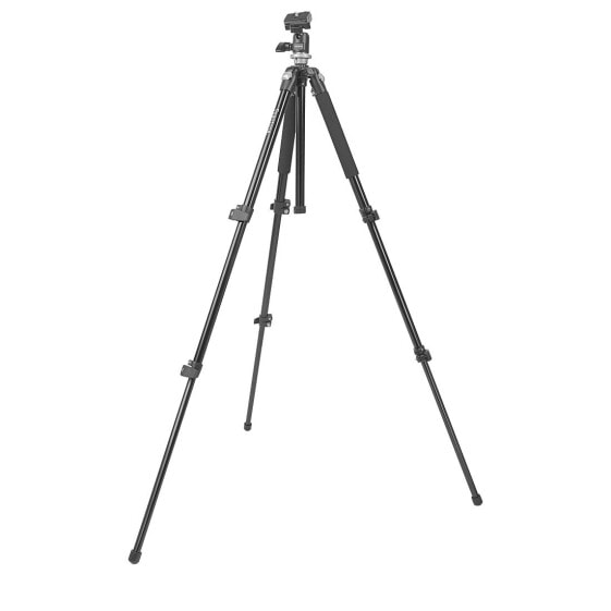 mantona Scout - 3 leg(s) - Black - 142 cm - 1.6 kg