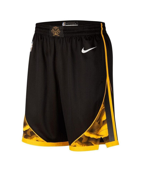 Men's Black Golden State Warriors 2022/23 City Edition Swingman Shorts