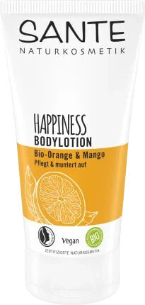 Bodylotion Happiness Bio-Orange & Mango, 150 ml