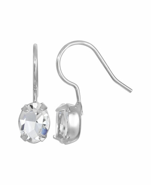 Серьги 2028 Crystal Small Oval