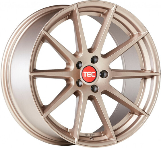 Колесный диск литой TEC Speedwheels GT7 light bronze 8.5x19 ET35 - LK5/112 ML72.5