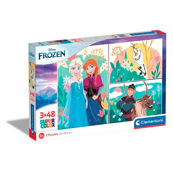 CLEMENTONI Puzzle 3X48 Pieces Frozen
