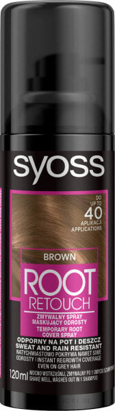 Sofort Ansatz-Kaschierspray - Syoss Root Retoucher Spray Brown