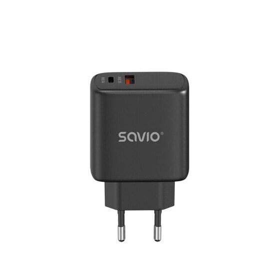 Зарядное устройство Savio LA-06/B USB Quick Charge Power Delivery 3.0 30W