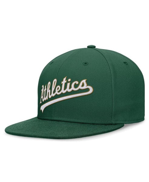 Men's Green Oakland Athletics Evergreen Performance Fitted Hat