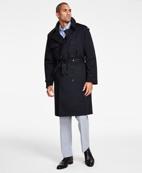 Men's Classic-Fit Trench Coat