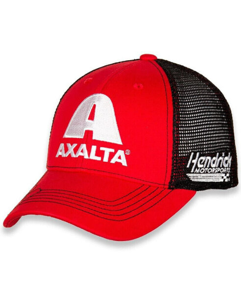 Головной убор бейсболка Fanatics мужская команда Hendrick Motorsports Team Collection красная, черная William Byron Axalta.