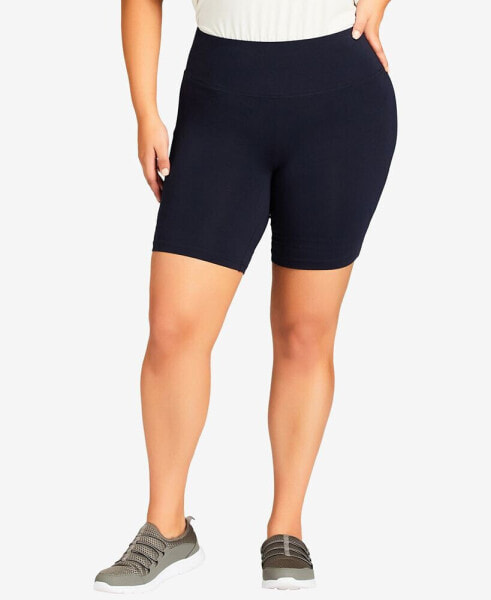 Plus Size Pima Bike Shorts