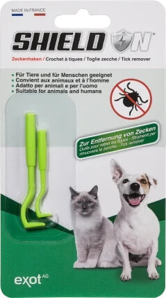 Zubehör für Hunde & Katzen, Zeckenhaken, 2 St