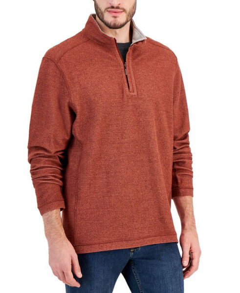 Men's Bayview Reversible Quarter-Zip Sweater