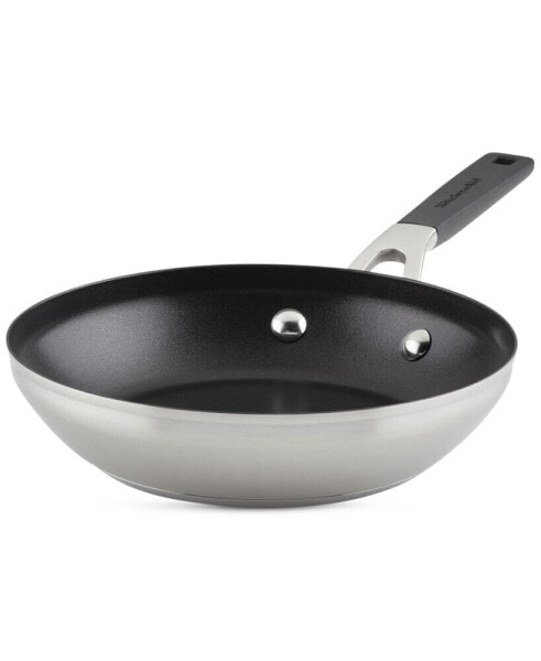 Stainless Steel 8" Nonstick Induction Frying Pan