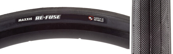 Maxxis Re-Fuse Tire - 700 x 23, Clincher, Folding, Black, Single, MaxxShield