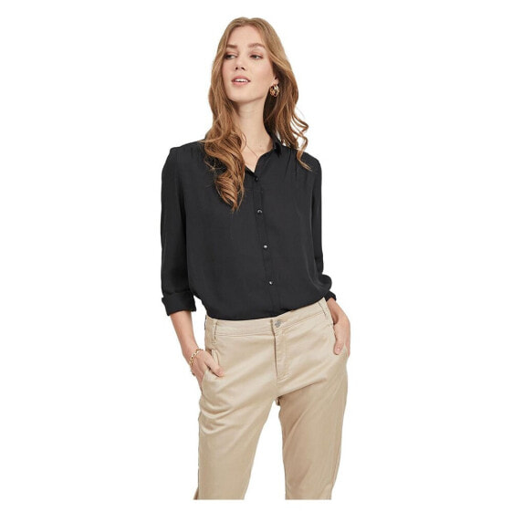 VILA Lucy Long Sleeve Button Shirt