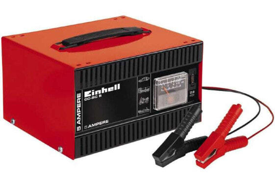 Einhell CC-BC 5 - 5 A - 5 A - 16 Ah - 80 Ah - 0.35 A - Black,Red