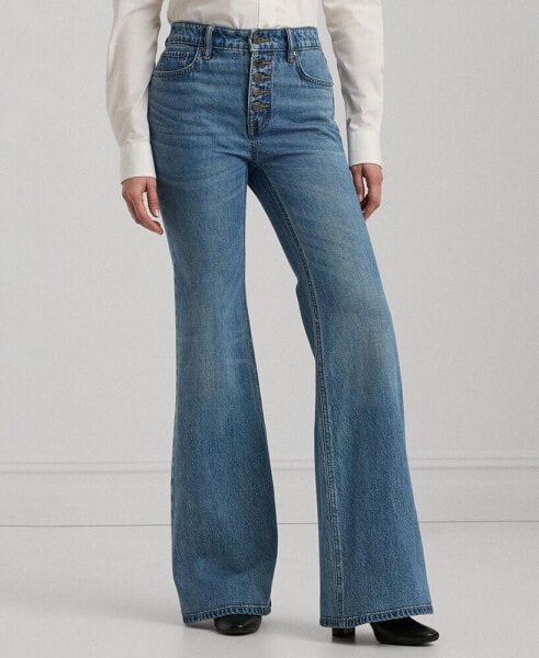 Women's High-Rise Flare Jeans