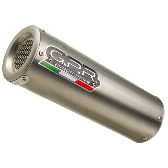 GPR EXCLUSIVE M3 Natural Titanium Slip On Muffler Adventure 890/890 R Rally 21-22 Euro 5 Homologated