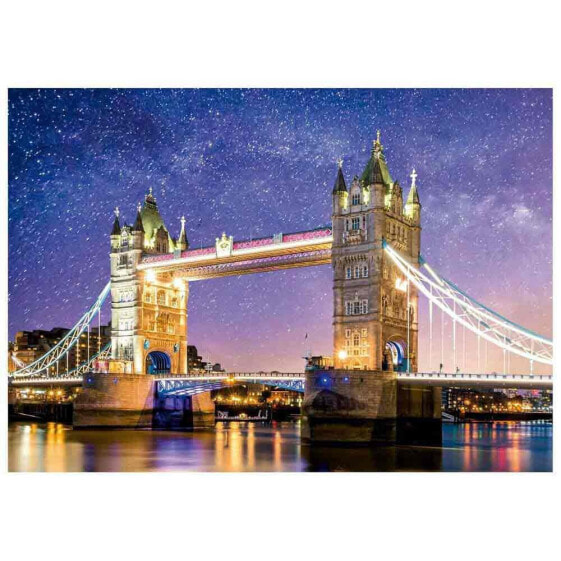 EDUCA 1000 Pieces Tower Bridge London Neon Puzzle