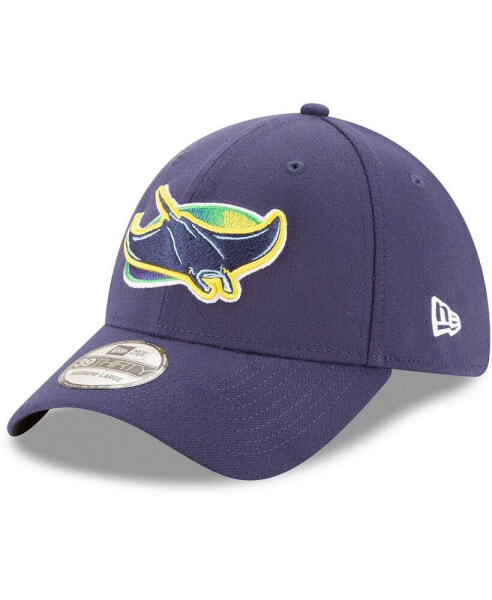 Men's Navy Tampa Bay Rays Alternate Team Classic 39THIRTY Flex Hat