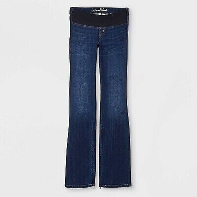 Women's Adaptive Bootcut Jeans - Universal Thread Dark Denim Wash 4