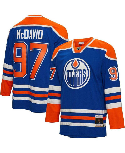 Men's Connor McDavid Blue Edmonton Oilers 2015 Blue Line Player Jersey